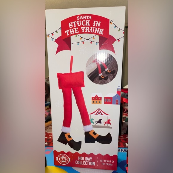 NWT CHRISTMAS CAR DECORATION - Picture 1 of 3